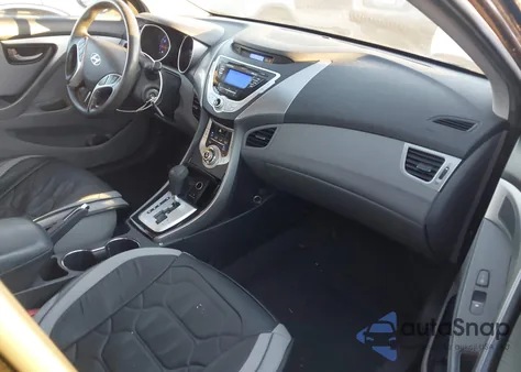 2012 Hyundai Elantra Gls (Ulsan Plant) from USA, damaged, VIN KMHDH4AEXCU415573